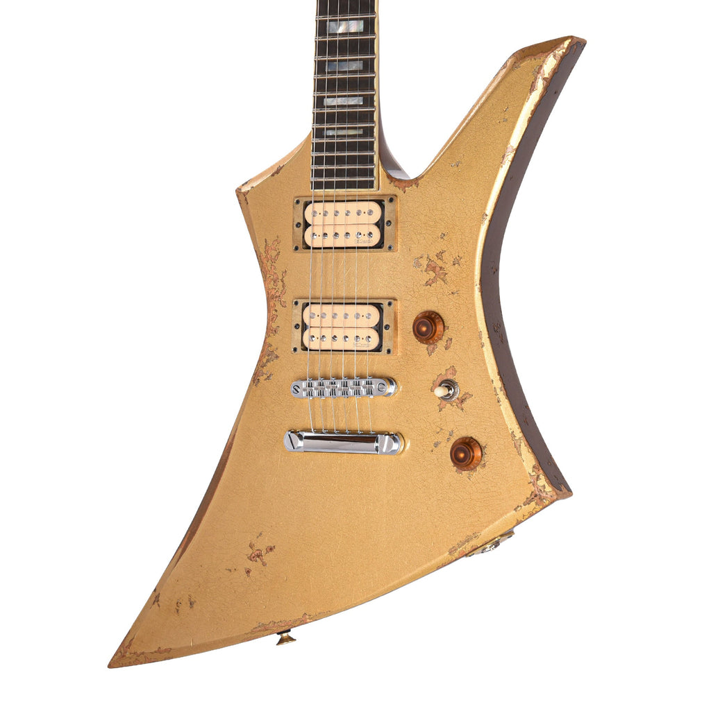 Jackson Custom Shop USA Special Edition Kelly Nitro-Relic Tour Gold Top - View 3 | MusicMarket
