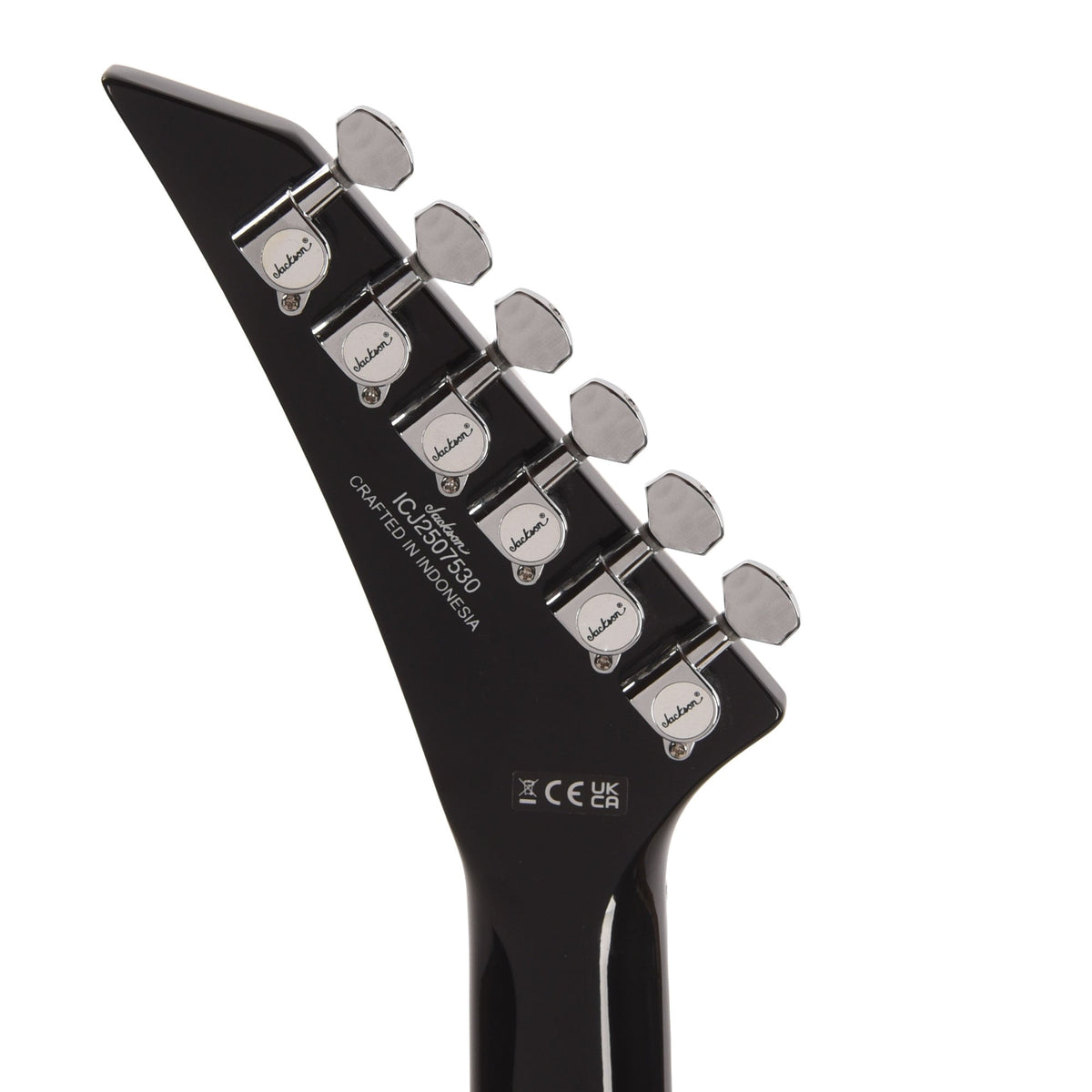Jackson Limited Edition Pro Plus Pure Metal Warrior WR1A Gloss Black - View 7 | MusicMarket