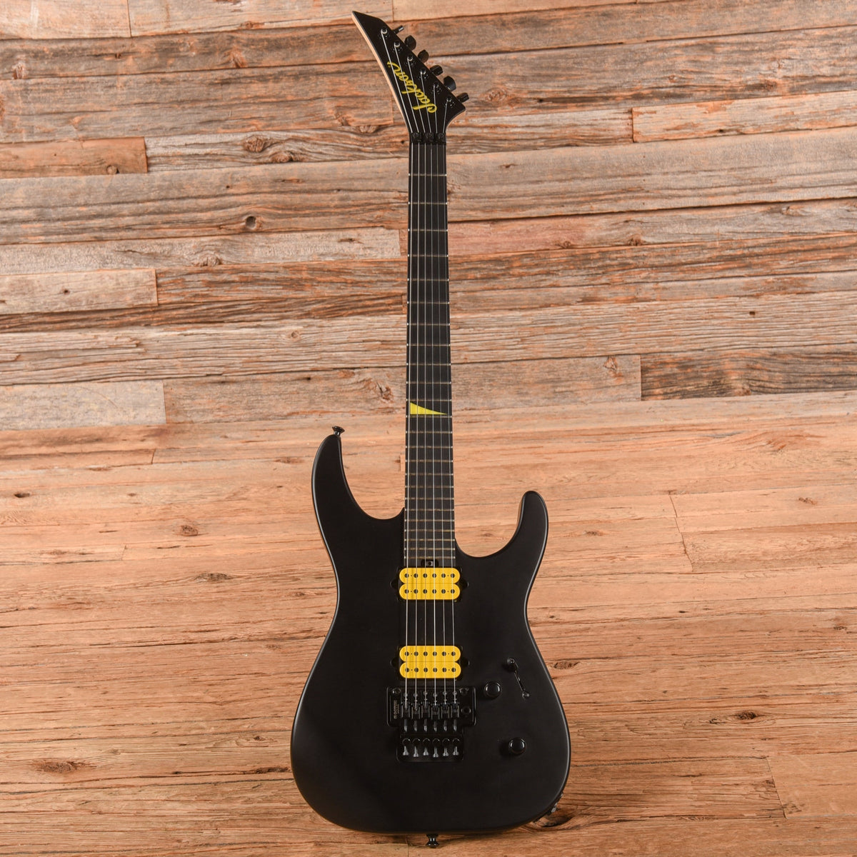 Jackson MJ Series Dinky DKR Satin Black 2021 - View 4 | MusicMarket