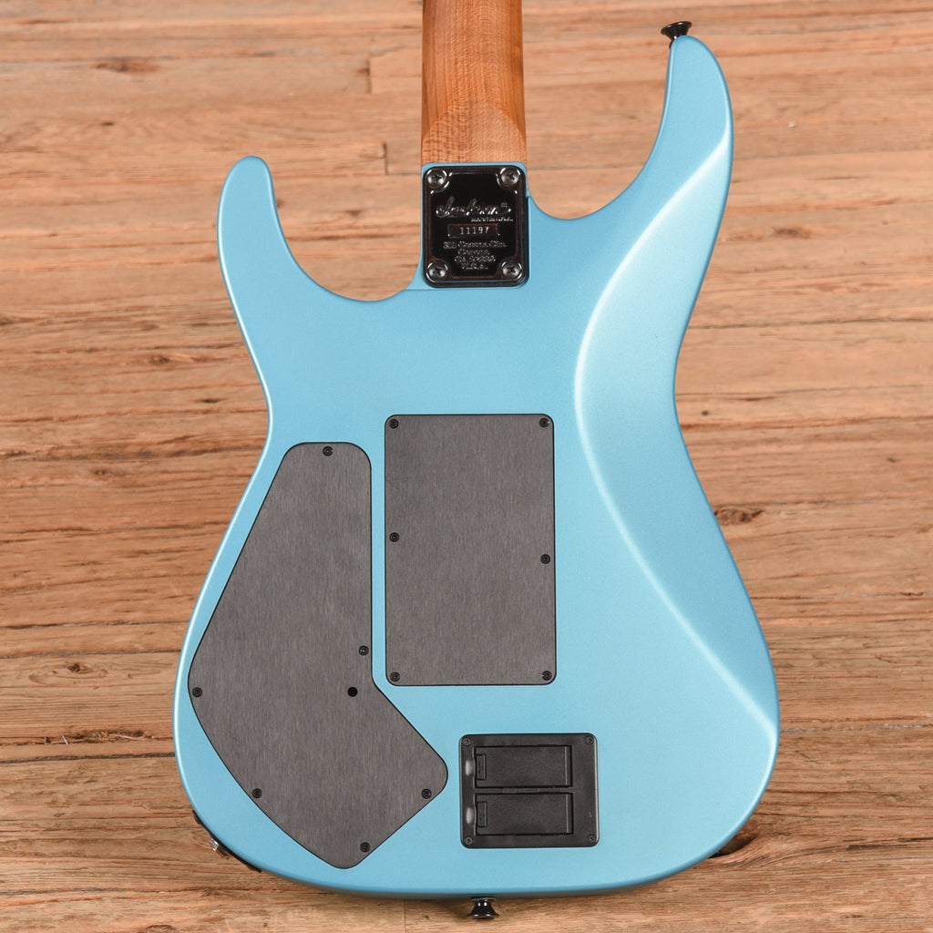 Jackson PC1 Phil Collen SIgnature Matte Blue Frost 2019 - View 3 | MusicMarket
