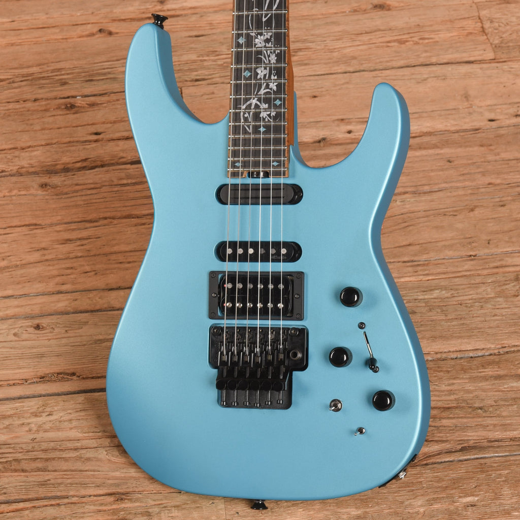 Jackson PC1 Phil Collen SIgnature Matte Blue Frost 2019 - View 2 | MusicMarket