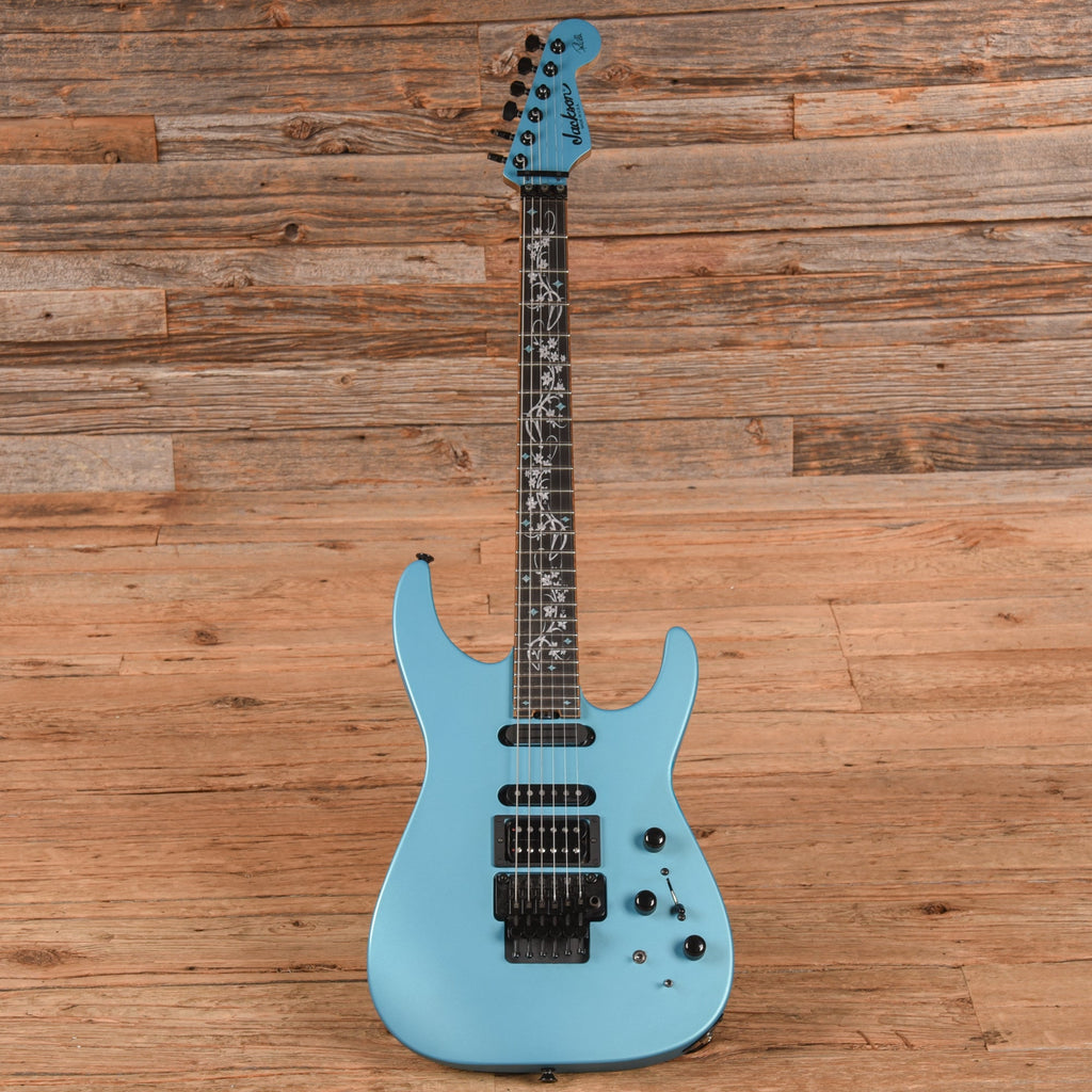 Jackson PC1 Phil Collen SIgnature Matte Blue Frost 2019 - View 4 | MusicMarket