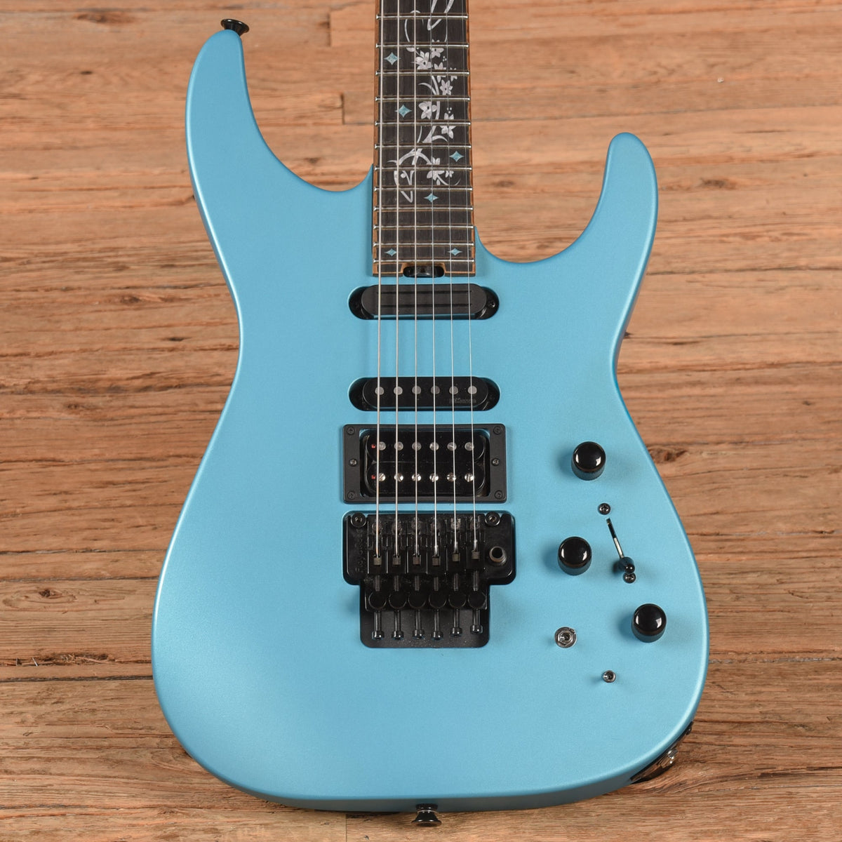 Jackson PC1 Phil Collen SIgnature Matte Blue Frost 2019 - MusicMarket