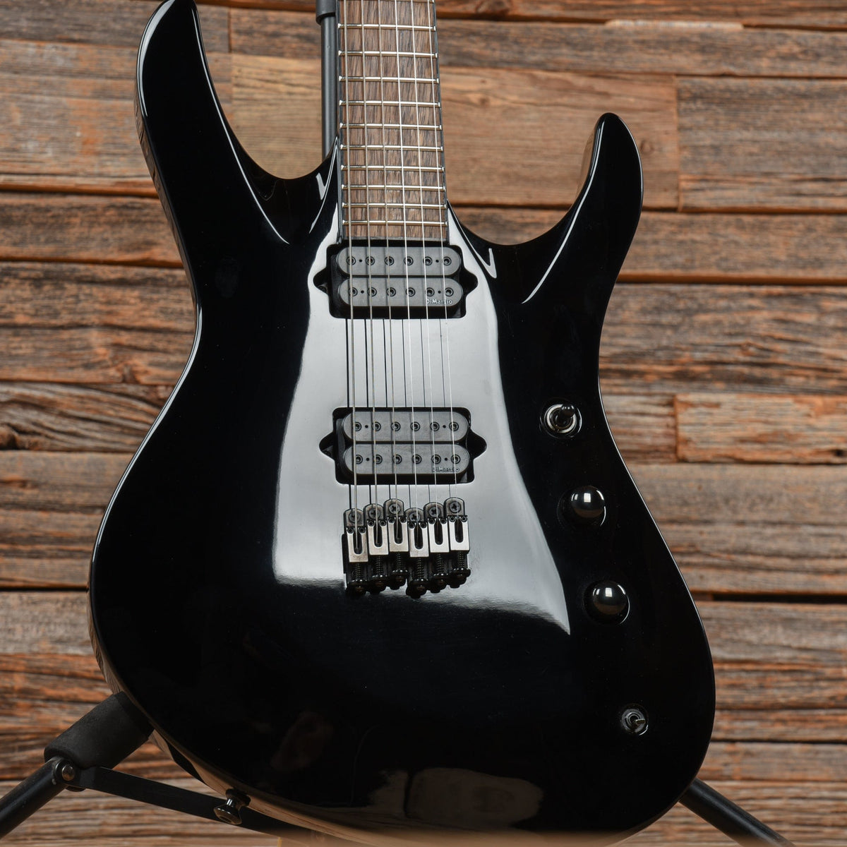 Jackson Pro Series Chris Broderick Signature Soloist HT6 Black - View 7 | MusicMarket