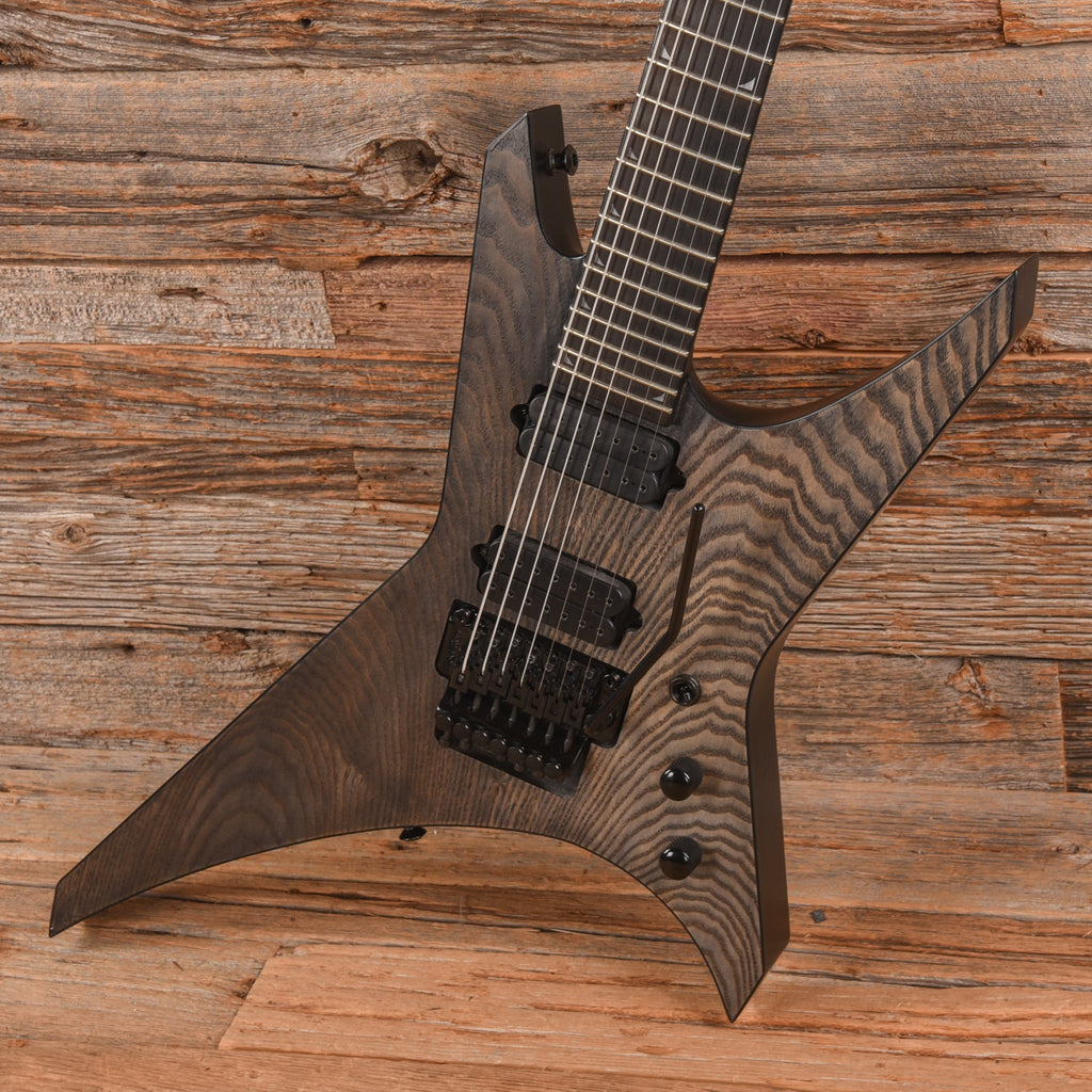 Jackson Pro Series Dave Davidson Signature Warrior WR7 Distressed Ash 2021 - View 2 | MusicMarket