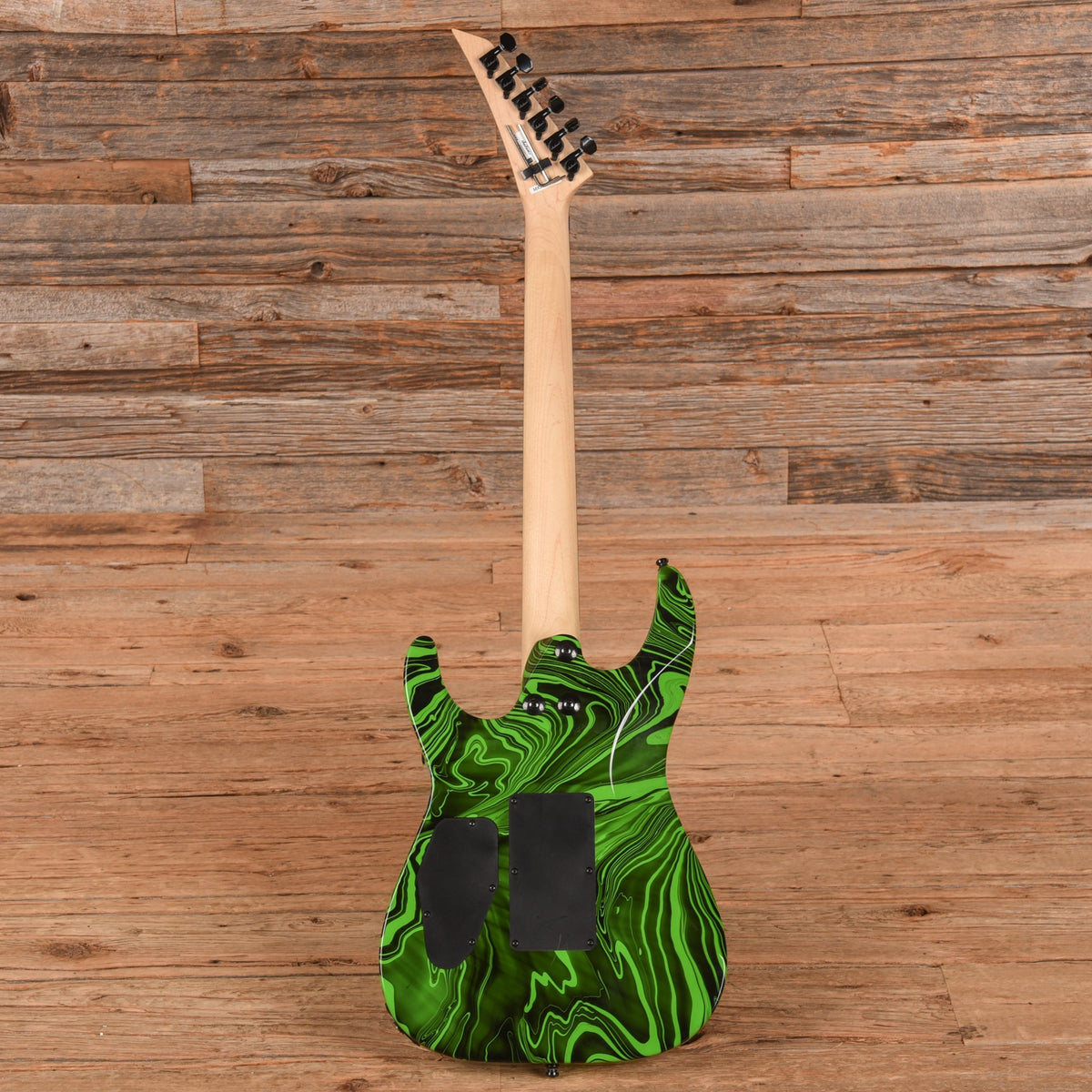 Jackson Pro Series DK2M Dinky Slime Green Swirl 2015 - View 5 | MusicMarket