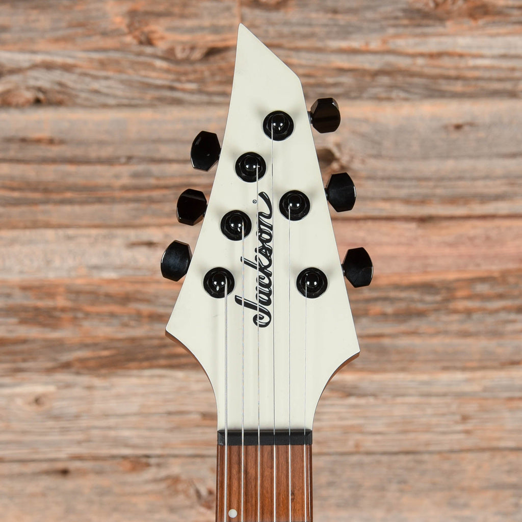 Jackson Pro Series Signature Misha Mansoor Juggernaut ET6 Chalk Gray 2021 - View 6 | MusicMarket