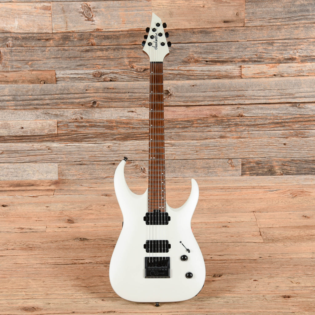 Jackson Pro Series Signature Misha Mansoor Juggernaut ET6 Chalk Gray 2021 - View 4 | MusicMarket