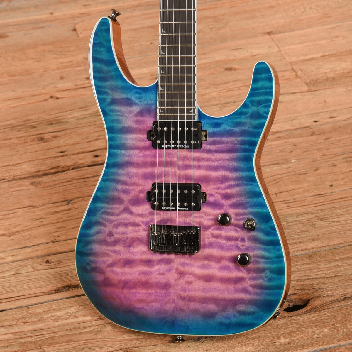 Jackson Pro Series Soloist SL2Q MAH HT Northern Lights 2018 - View 2 | MusicMarket