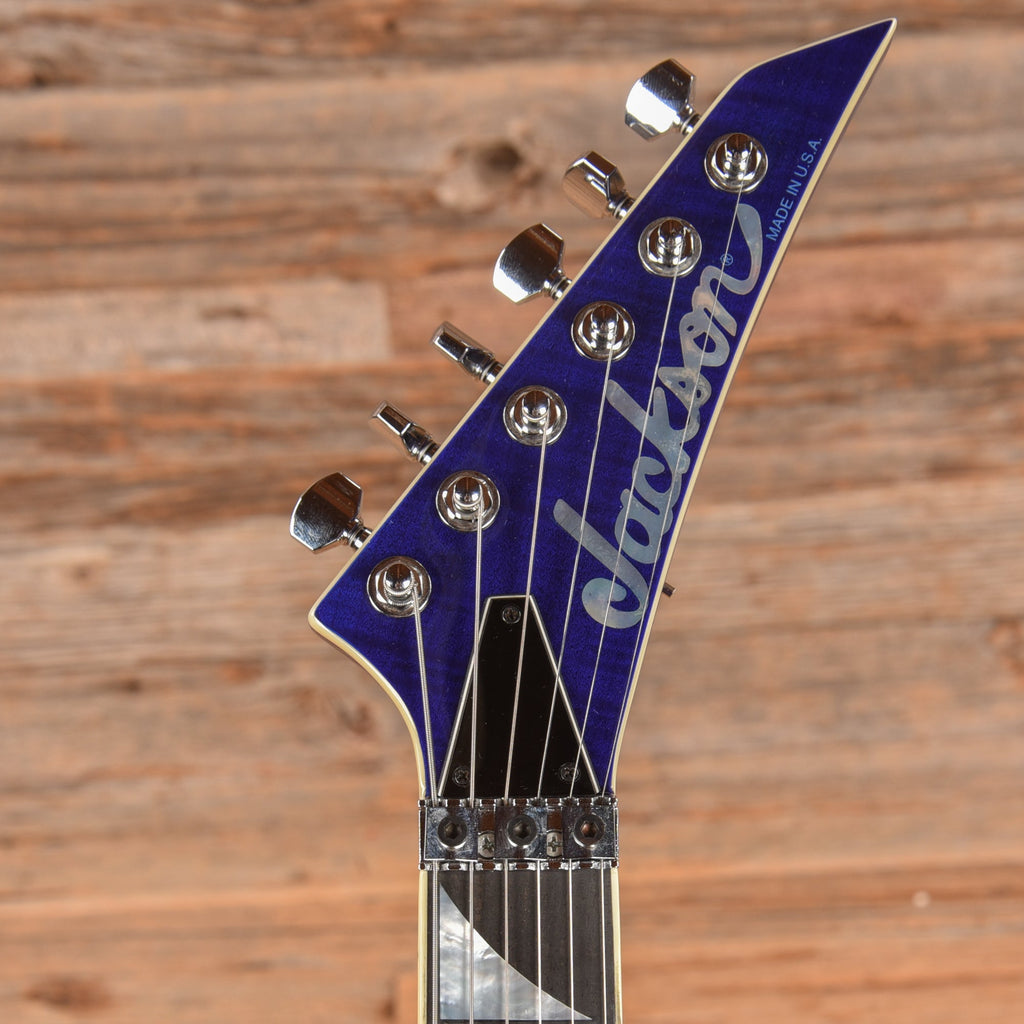 Jackson USA Select Soloist SL2H Transparent Blue - View 6 | MusicMarket