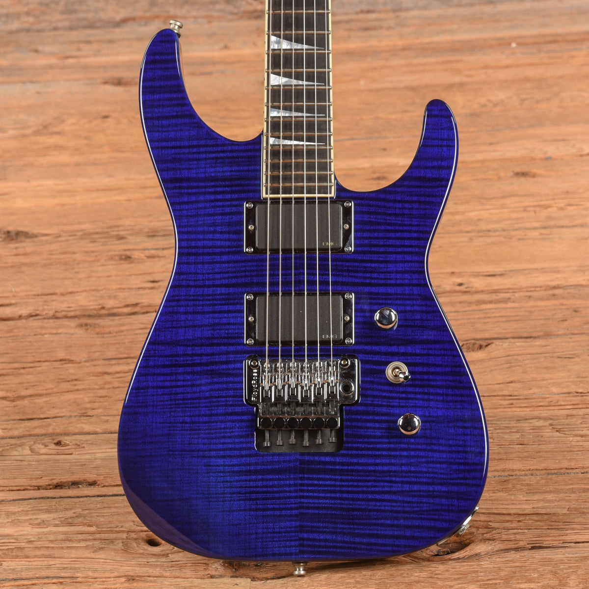 Jackson USA Select Soloist SL2H Transparent Blue - MusicMarket