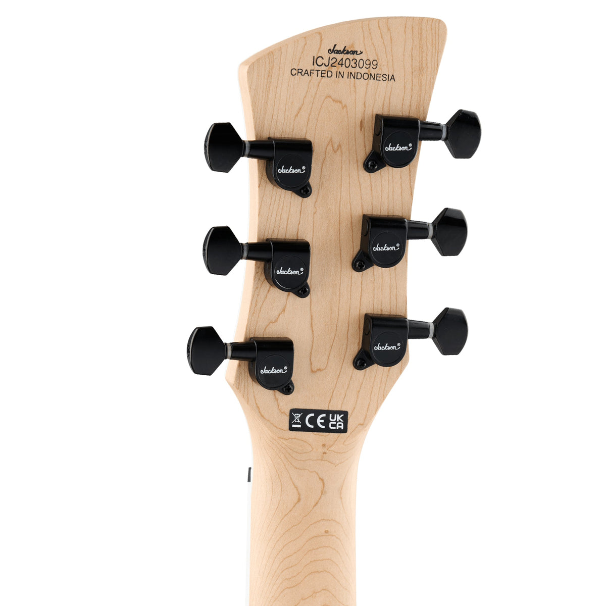 Jackson X Series Surfcaster OC HT6 Satin Black - View 4 | MusicMarket