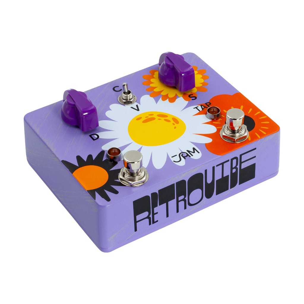 JAM Pedals RetroVibe mk4 Chorus/Vibrato Pedal - View 2 | MusicMarket