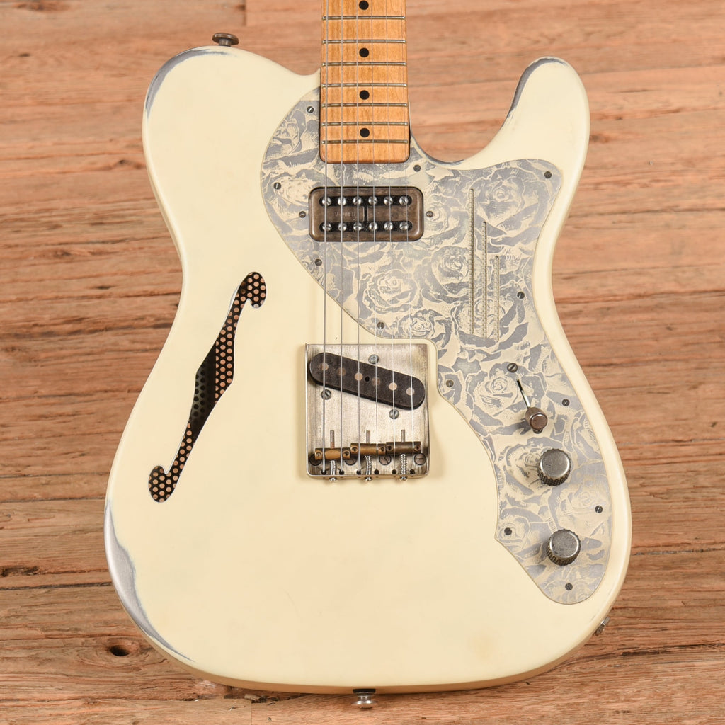 James Trussart Steelcaster Deluxe White 2015 - MusicMarket