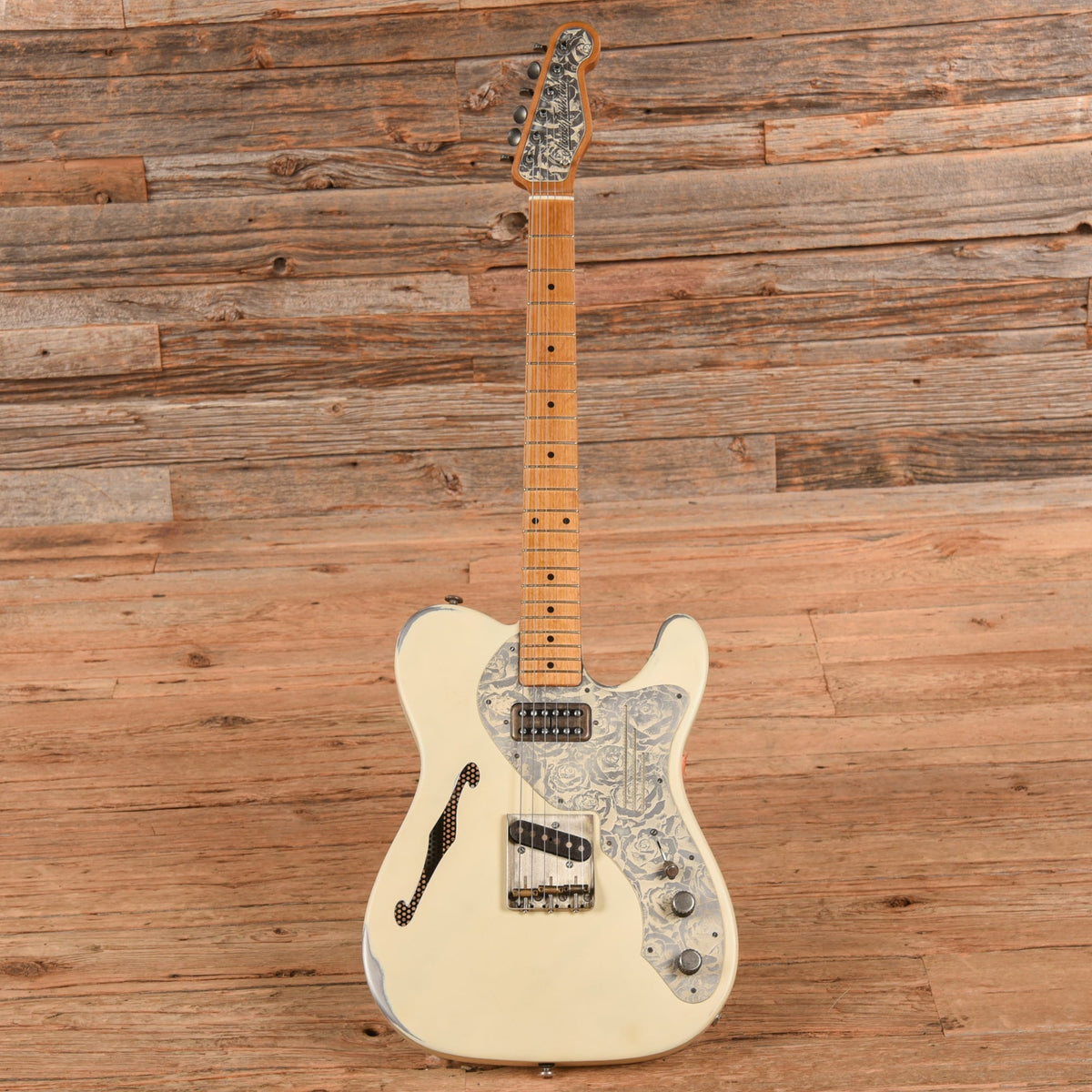 James Trussart Steelcaster Deluxe White 2015 - View 4 | MusicMarket