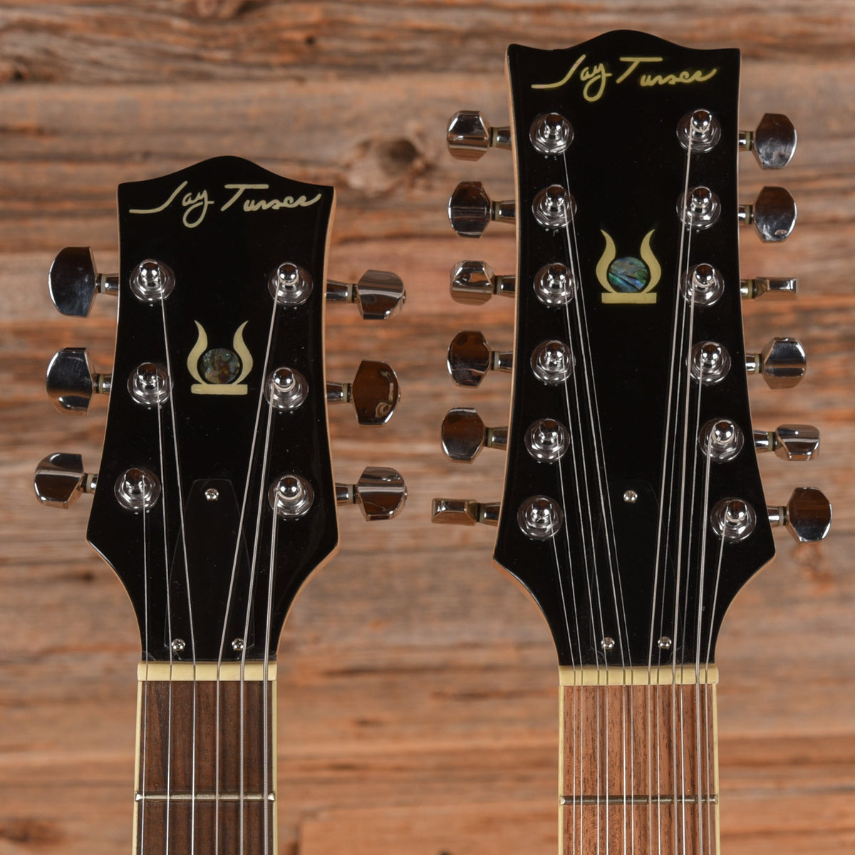 Jay Turser Doubleneck Red LEFTY - View 6 | MusicMarket