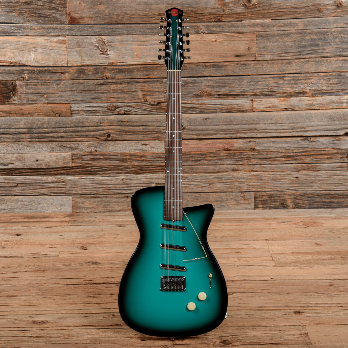 Jerry Jones Neptune 12 String Seaburst - View 4 | MusicMarket