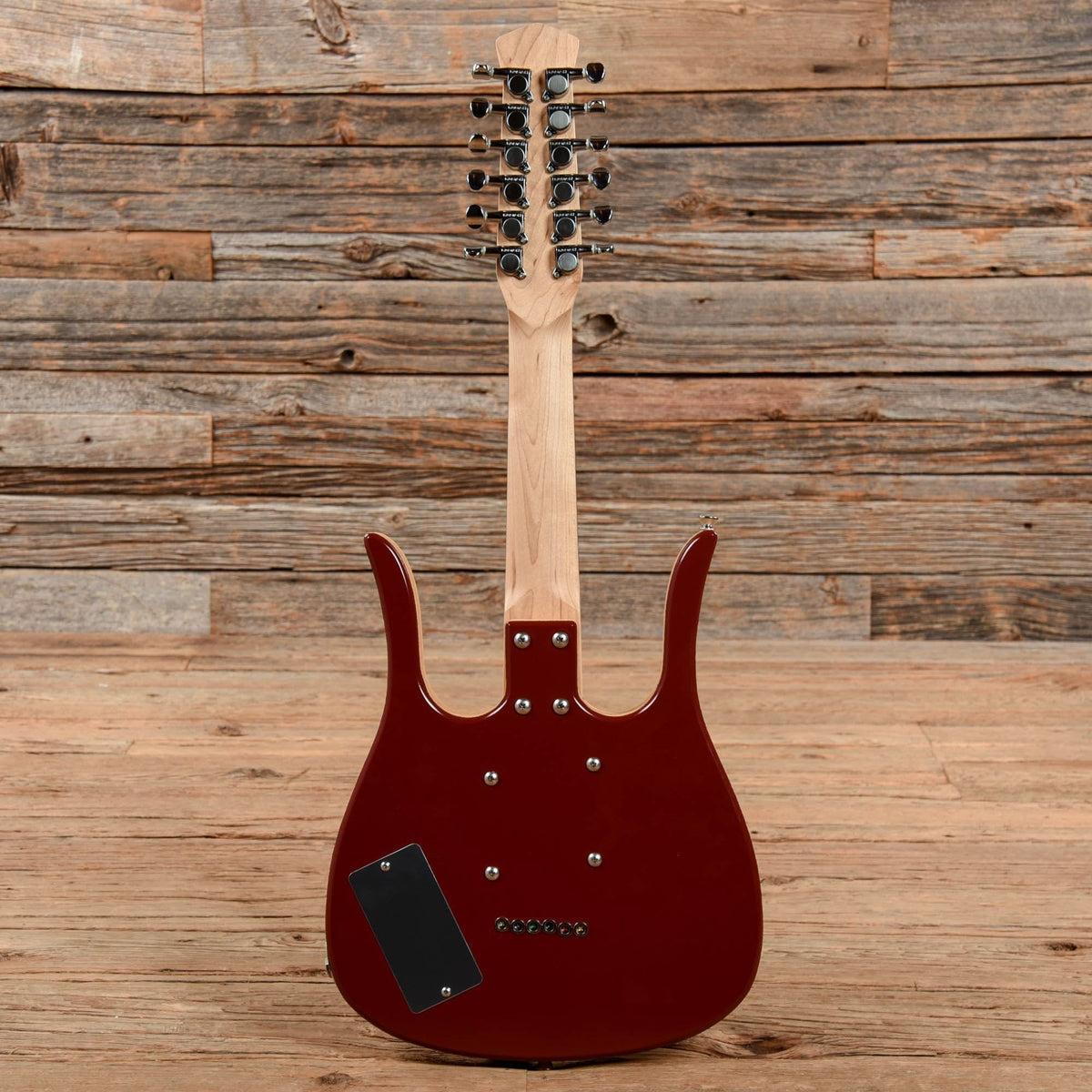 Jerry Jones Neptune Shorty 12 String Red - View 4 | MusicMarket