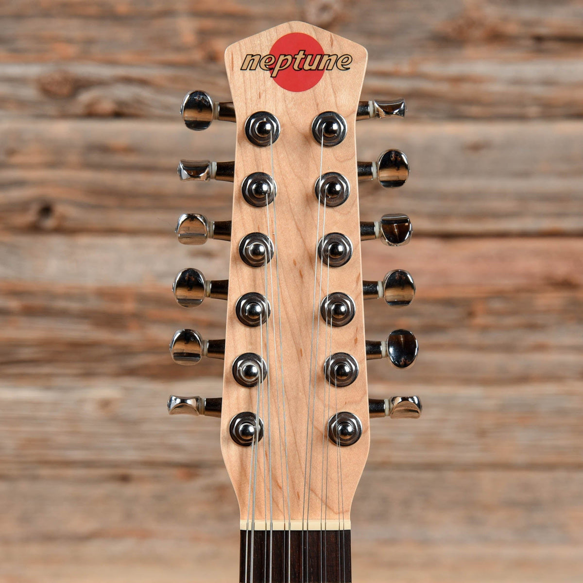 Jerry Jones Neptune Shorty 12 String Red - View 5 | MusicMarket