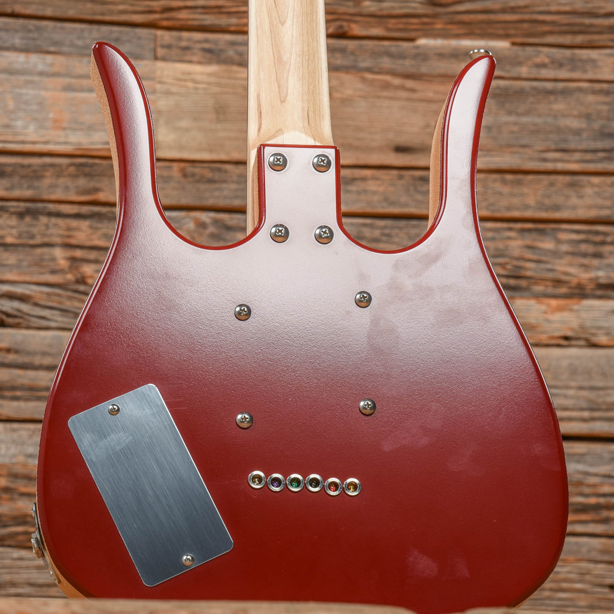 Jerry Jones Neptune Shorty 12 String Red - View 8 | MusicMarket