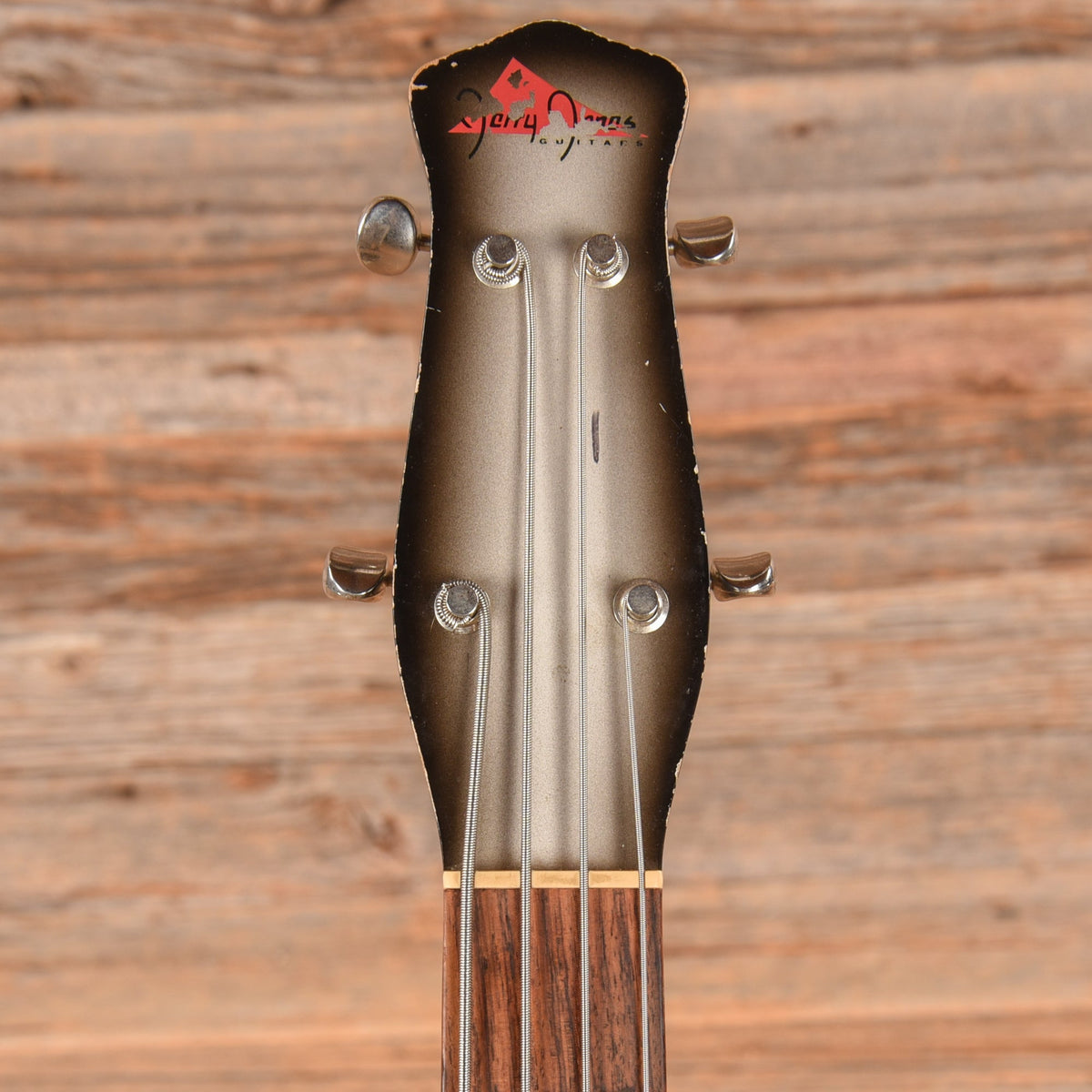 Jerry Jones Longhorn Bass Black 1990 - View 6 | MusicMarket