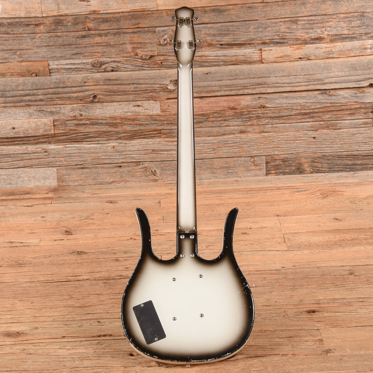Jerry Jones Longhorn Bass Black 1990 - View 5 | MusicMarket