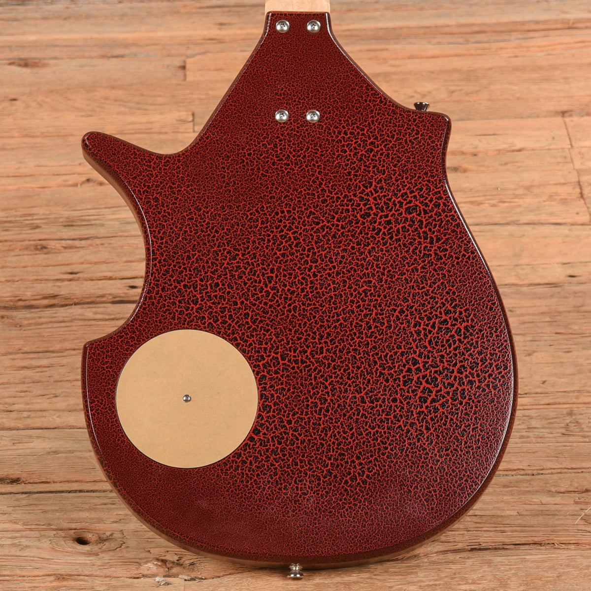 Jerry Jones Master Sitar Red Crackle - View 3 | MusicMarket