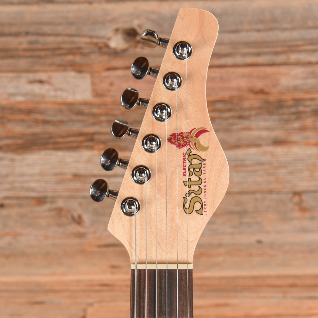 Jerry Jones Master Sitar Red Crackle - View 6 | MusicMarket