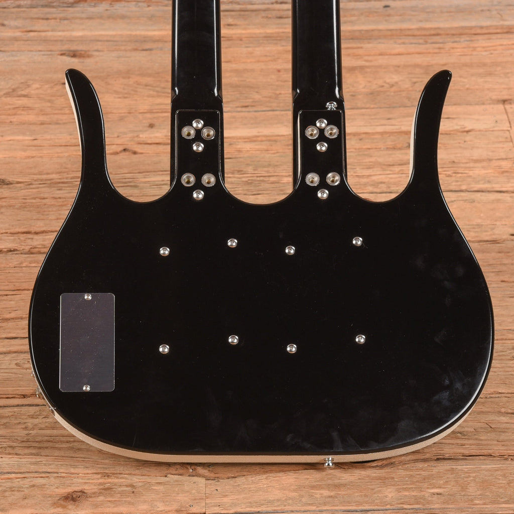 Jerry Jones Neptune Double Neck Black - View 3 | MusicMarket