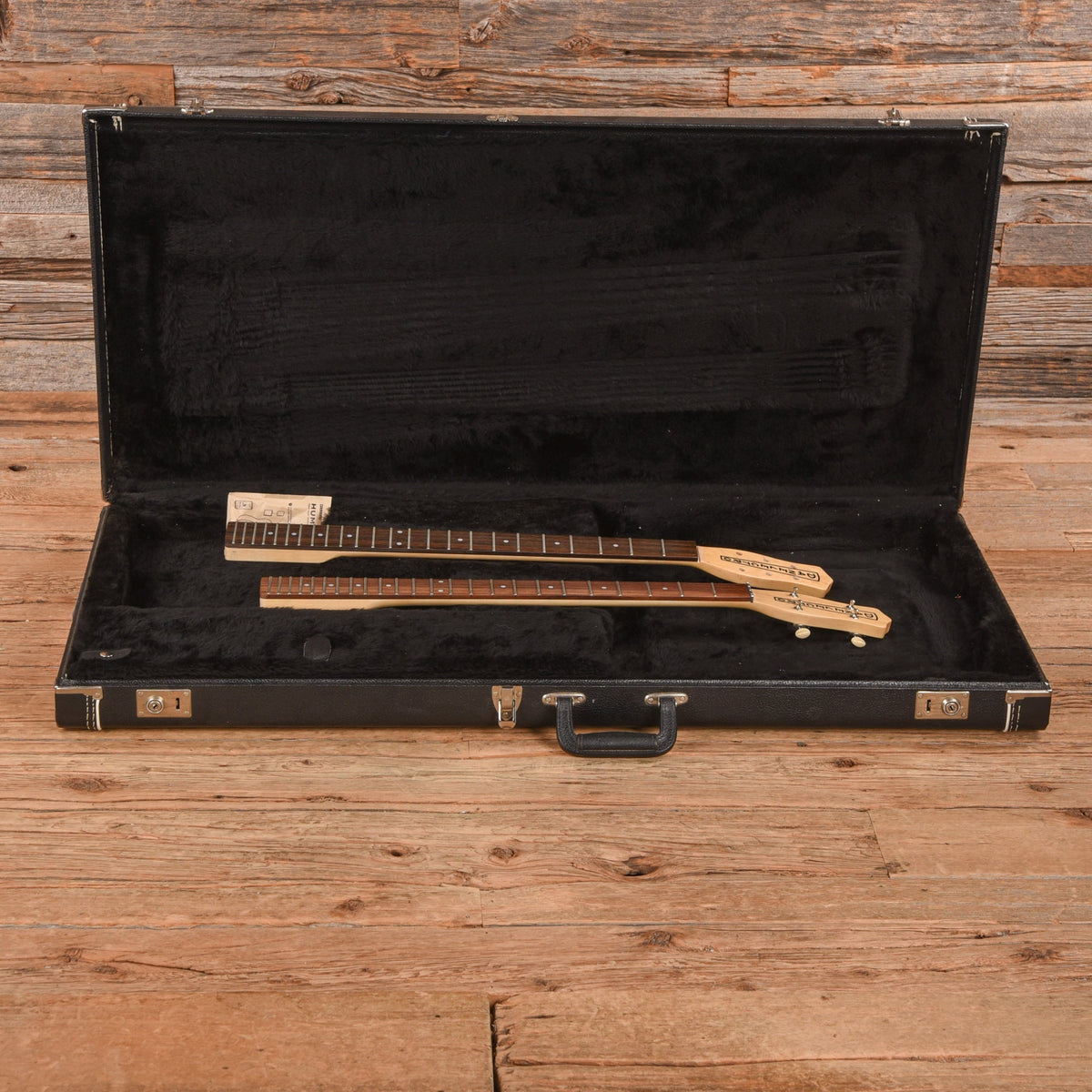 Jerry Jones Neptune Double Neck Black - View 9 | MusicMarket