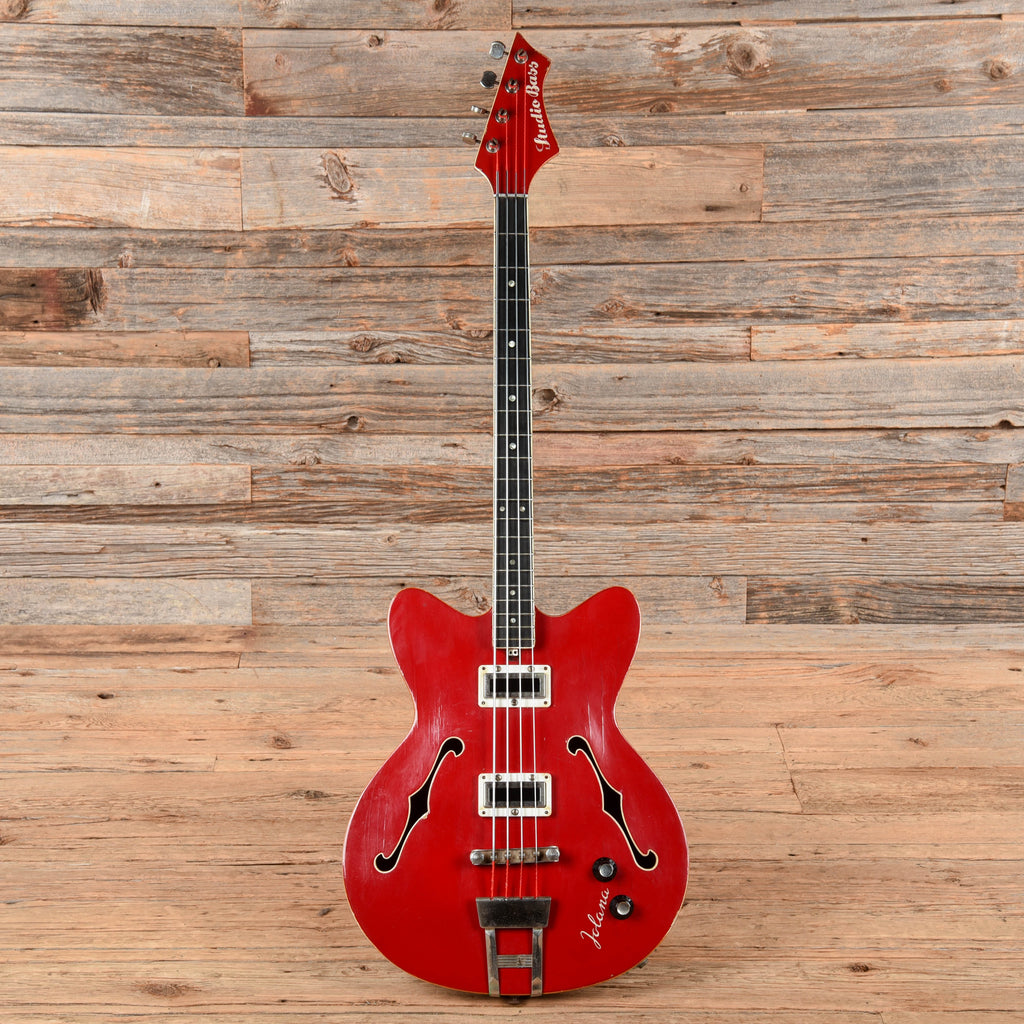 Jolana Studio Bass Red 1970s - View 4 | MusicMarket