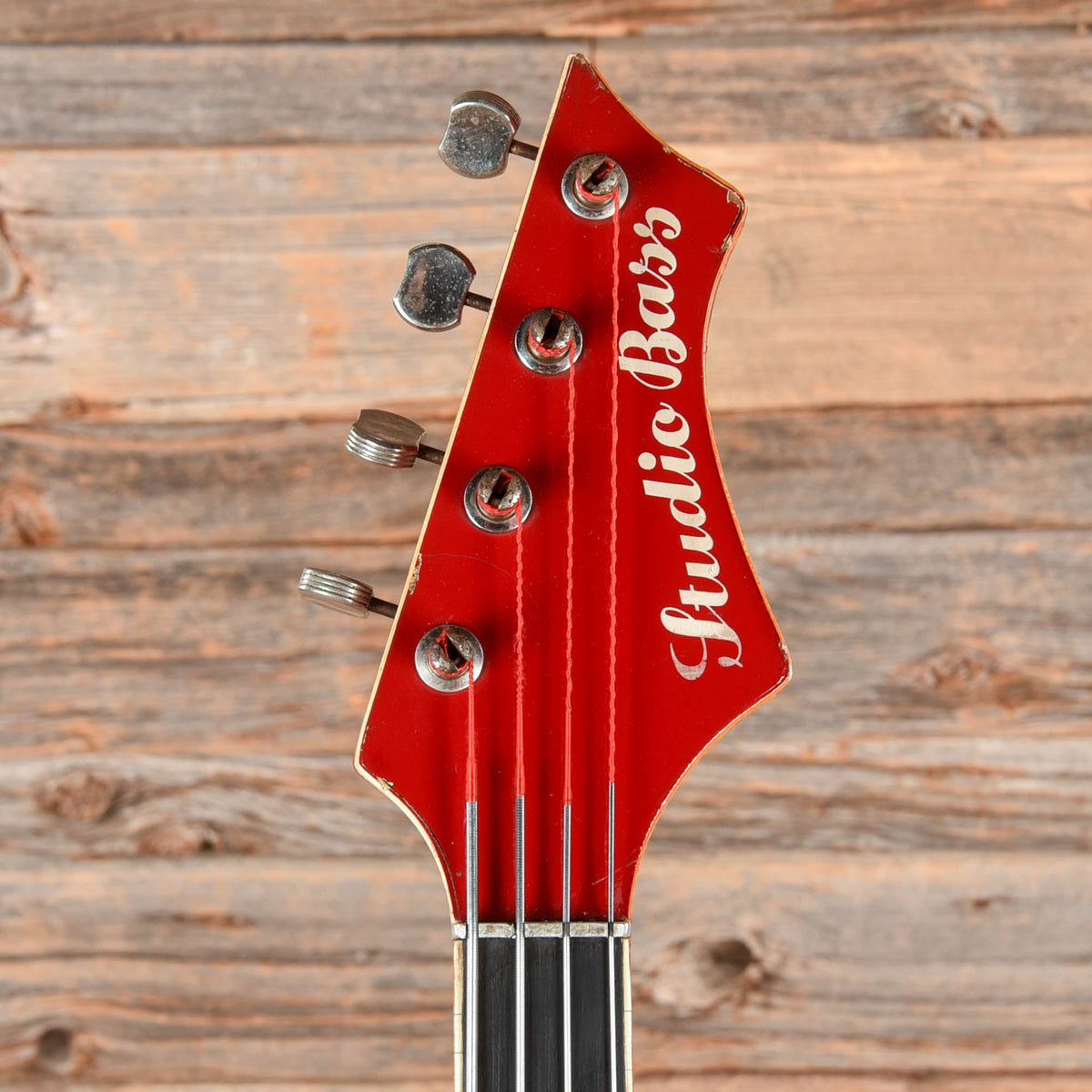 Jolana Studio Bass Red 1970s - View 6 | MusicMarket