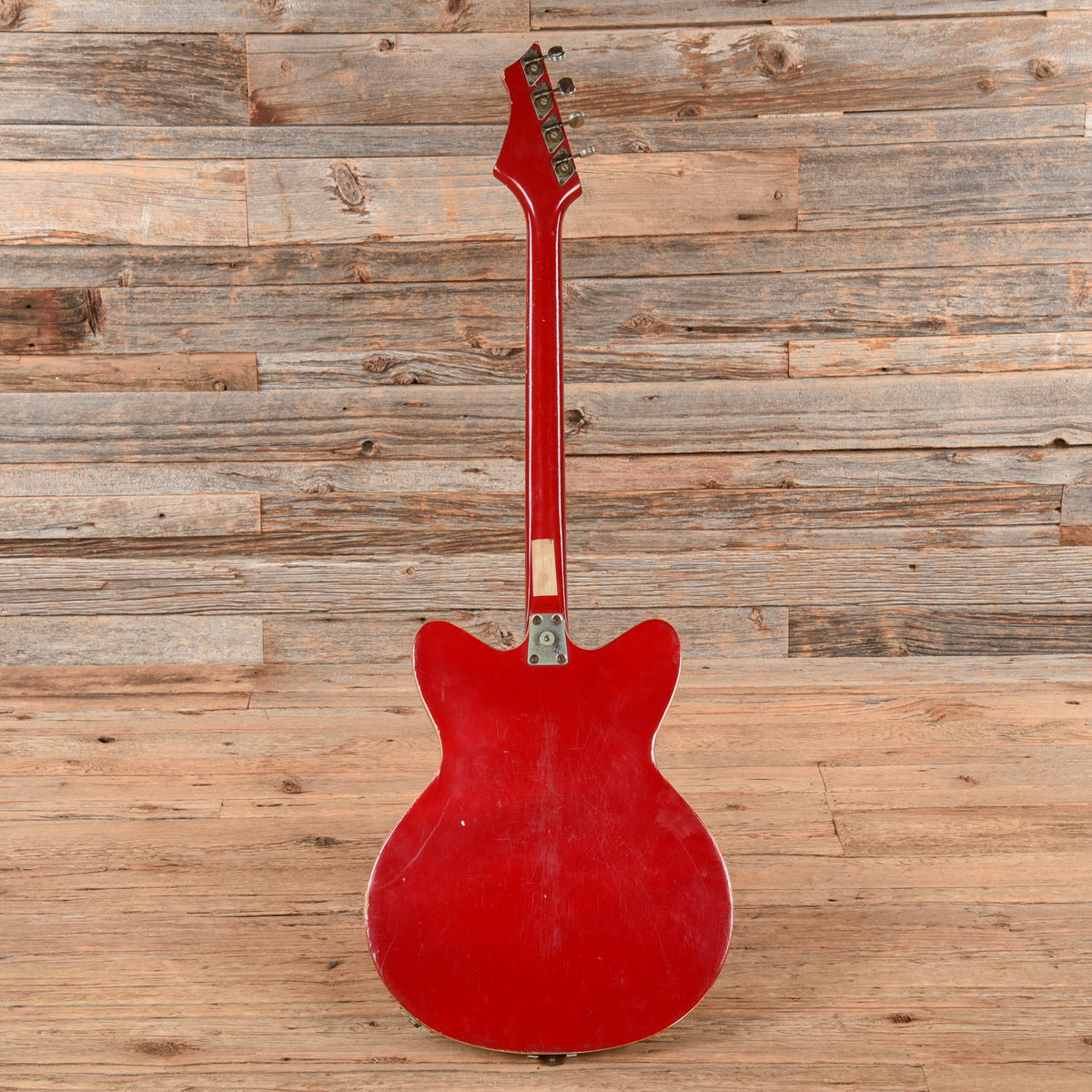 Jolana Studio Bass Red 1970s - View 5 | MusicMarket