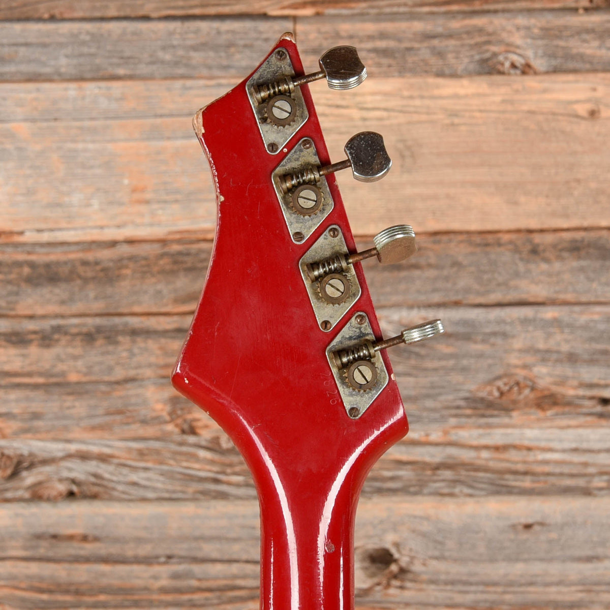 Jolana Studio Bass Red 1970s - View 7 | MusicMarket