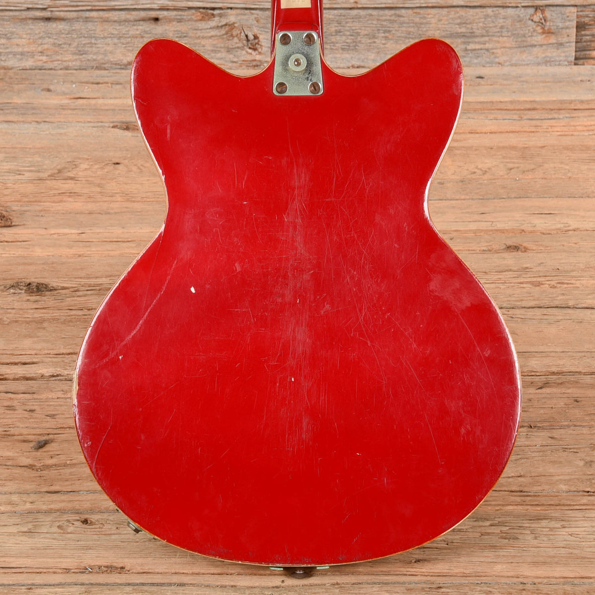 Jolana Studio Bass Red 1970s - View 3 | MusicMarket
