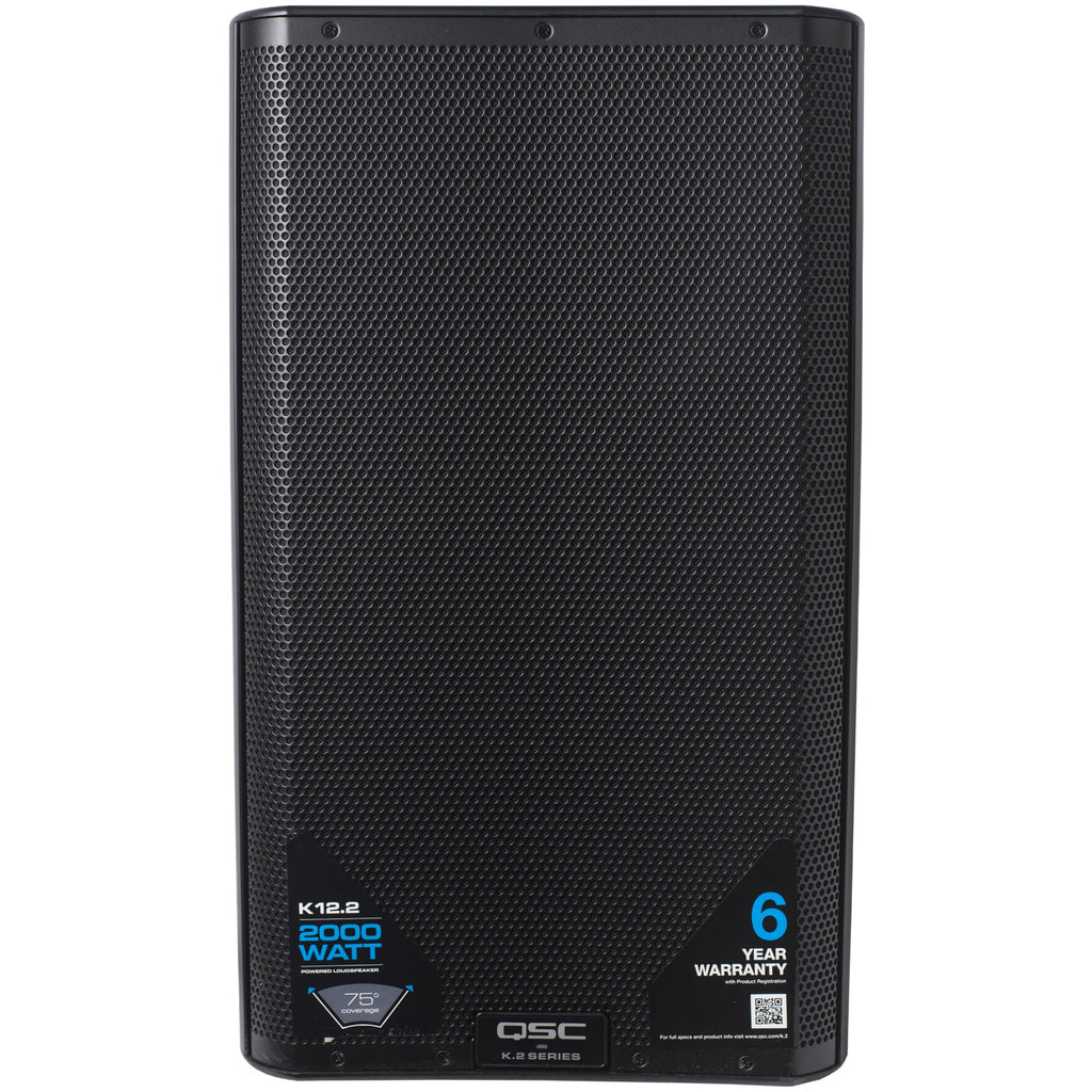 QSC K12.2 12" Two Way 2000W Powered Loudspeaker - View 12 | MusicMarket