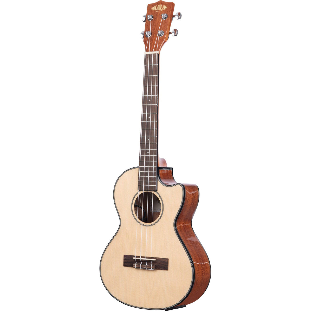Kala KA-STGE-C All Gloss Solid Spruce Top Tenor Ukulele - View 3 | MusicMarket