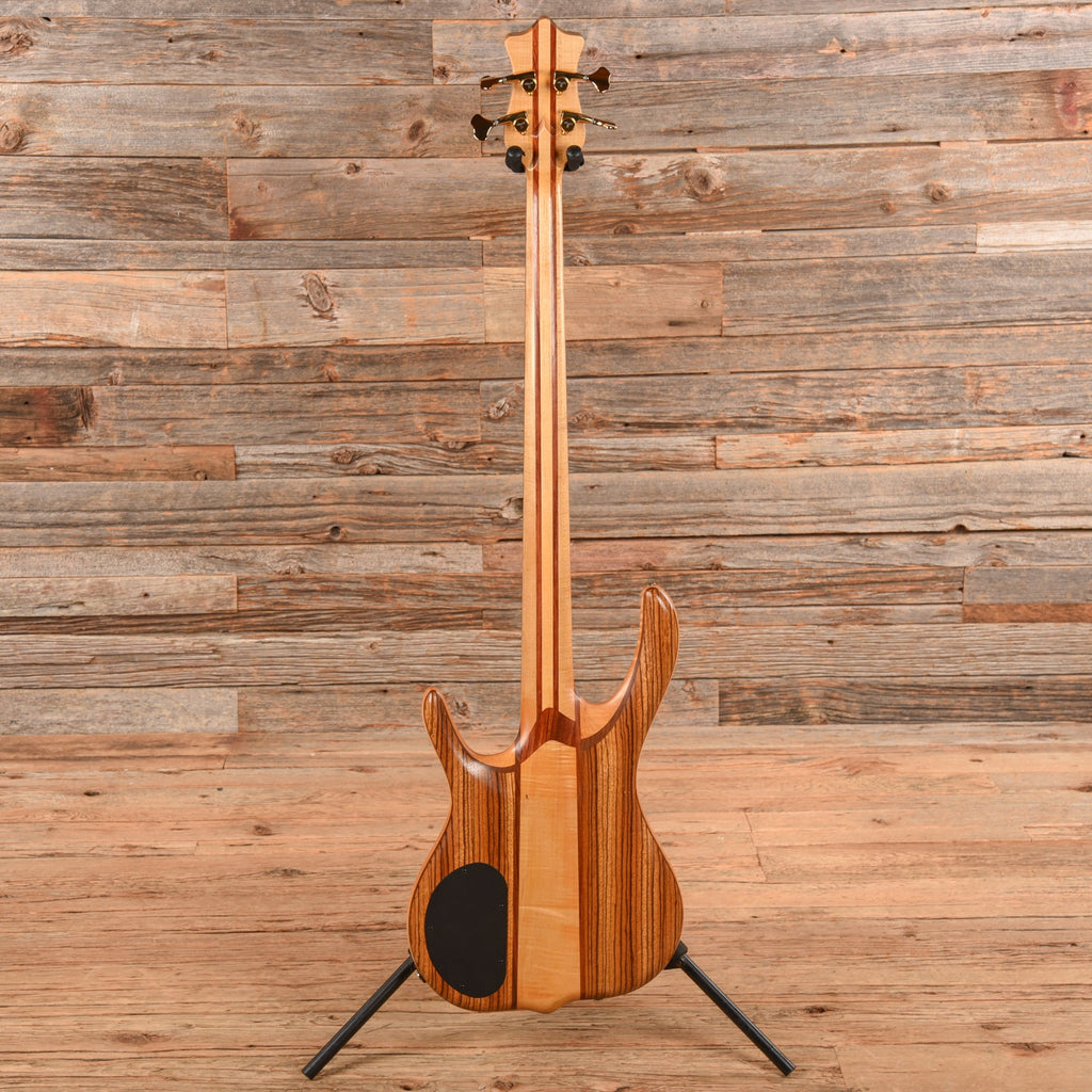 Ken Smith BSR4 Custom Zebrawood Top & Headstock 2002 - View 5 | MusicMarket