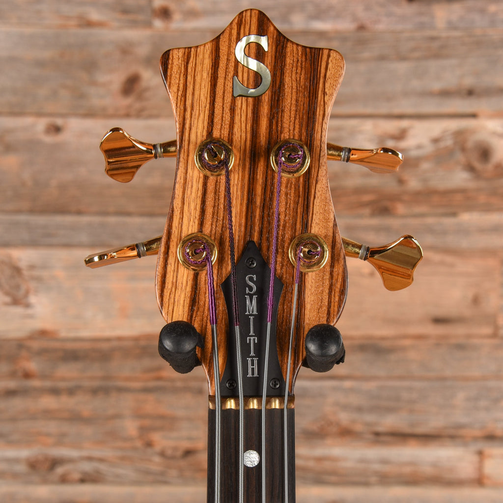 Ken Smith BSR4 Custom Zebrawood Top & Headstock 2002 - View 6 | MusicMarket