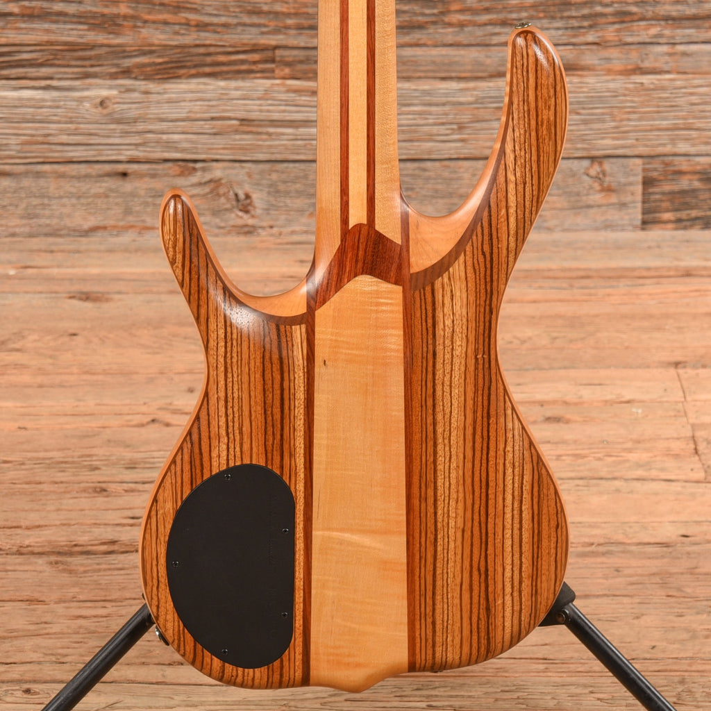 Ken Smith BSR4 Custom Zebrawood Top & Headstock 2002 - View 3 | MusicMarket