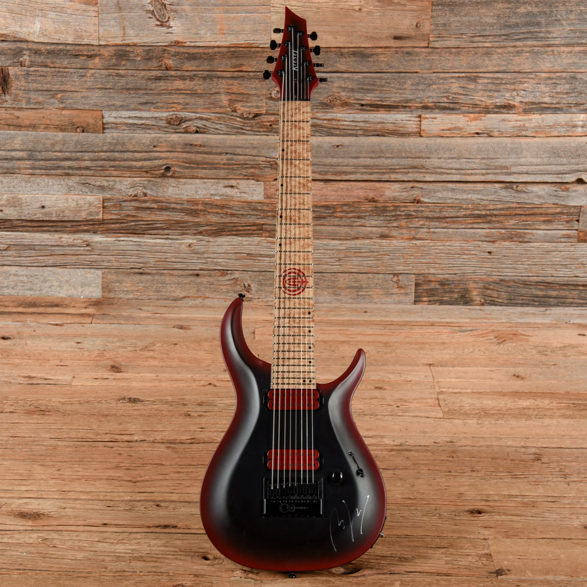 Kiesel Andy James 8 String Red - View 4 | MusicMarket