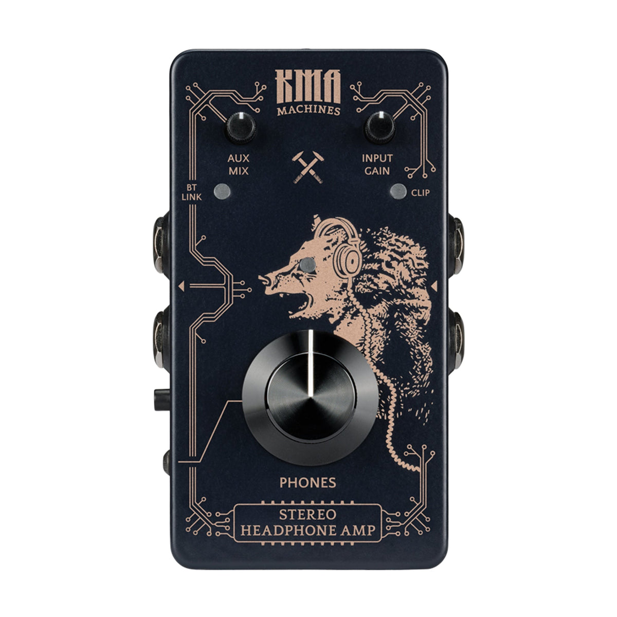 KMA Stereo Headphone Amp with Bluetooth, Aux Mix, and Switchable Pass-Thru - MusicMarket