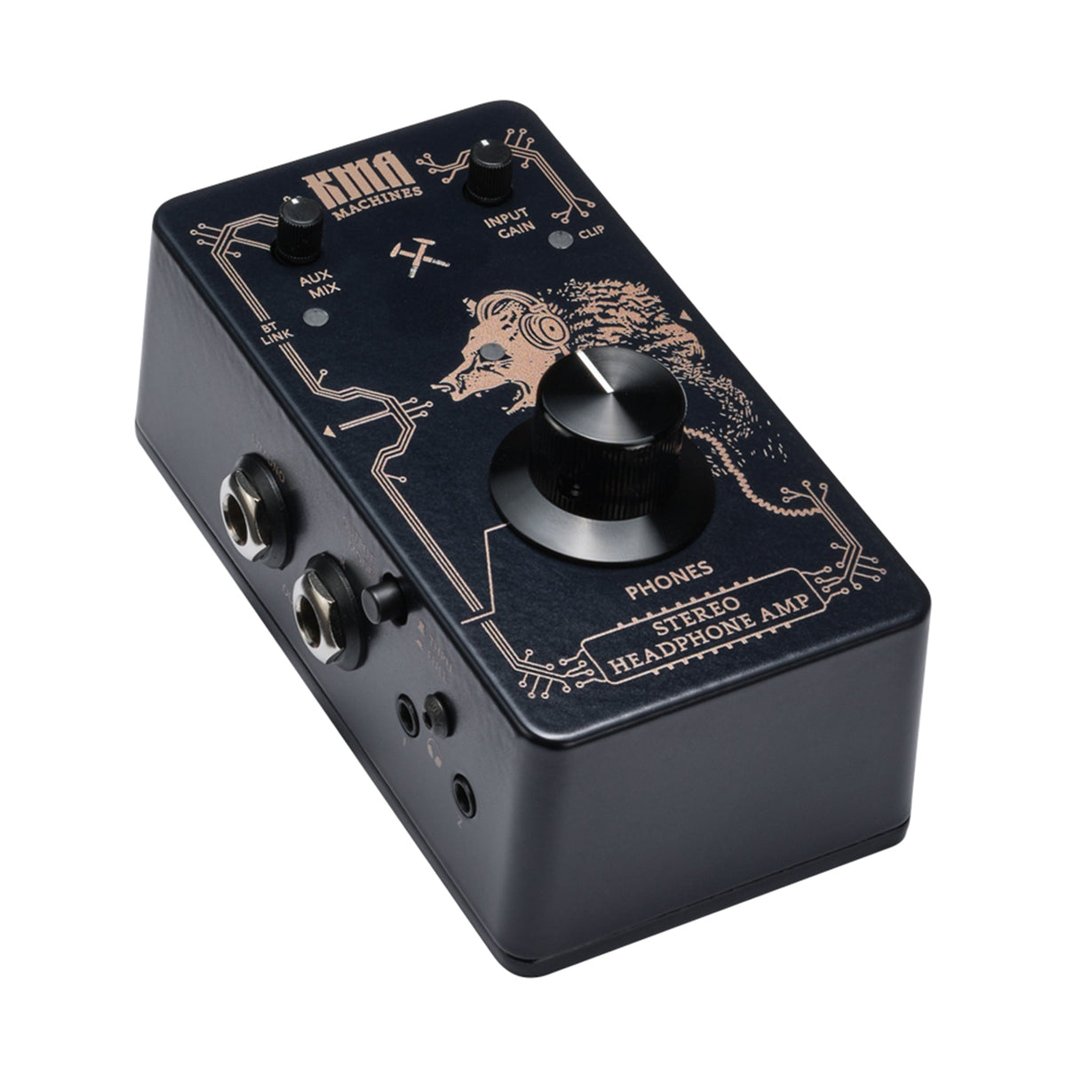 KMA Stereo Headphone Amp with Bluetooth, Aux Mix, and Switchable Pass-Thru - View 2 | MusicMarket