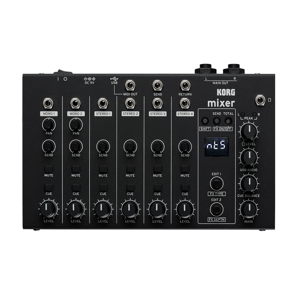 Korg NTS-4 Mixer Compact Performance Mixer Kit - MusicMarket
