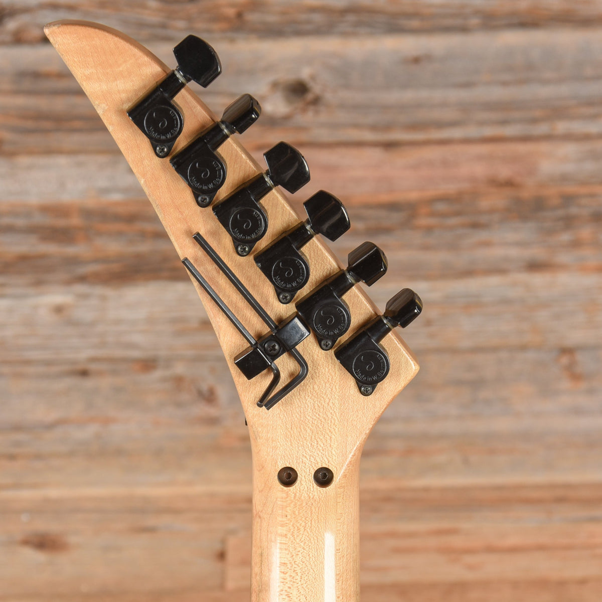 Kramer American Pacer (Previously Owned by Randy Bachman) Black 1985 - View 7 | MusicMarket