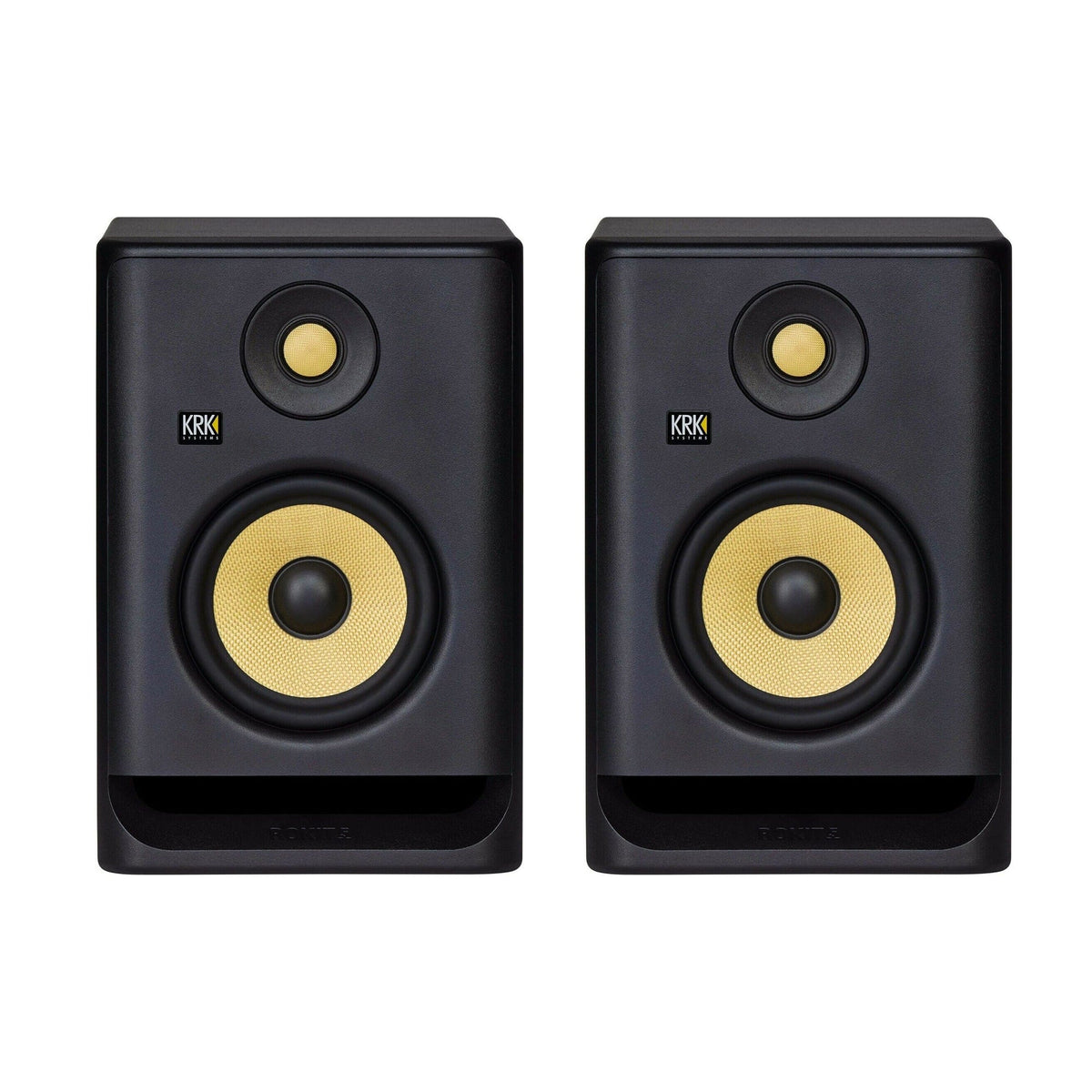 KRK Rokit 5 G4 5" Studio Monitor Black Pair Bundle - MusicMarket