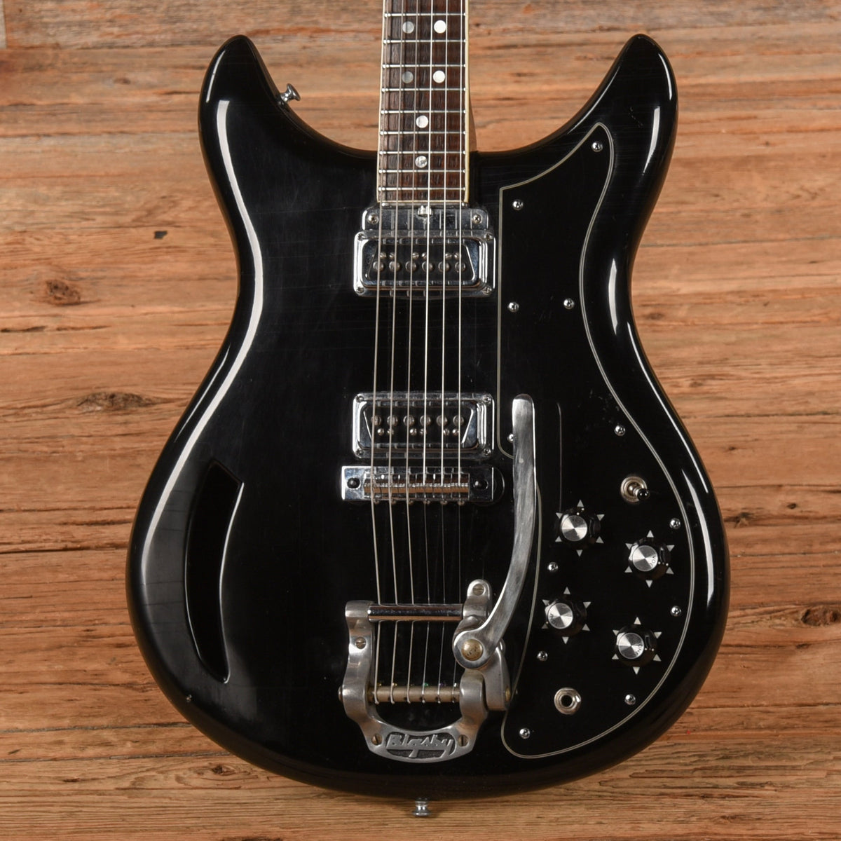 Kustom K200A Black 1970s - View 2 | MusicMarket