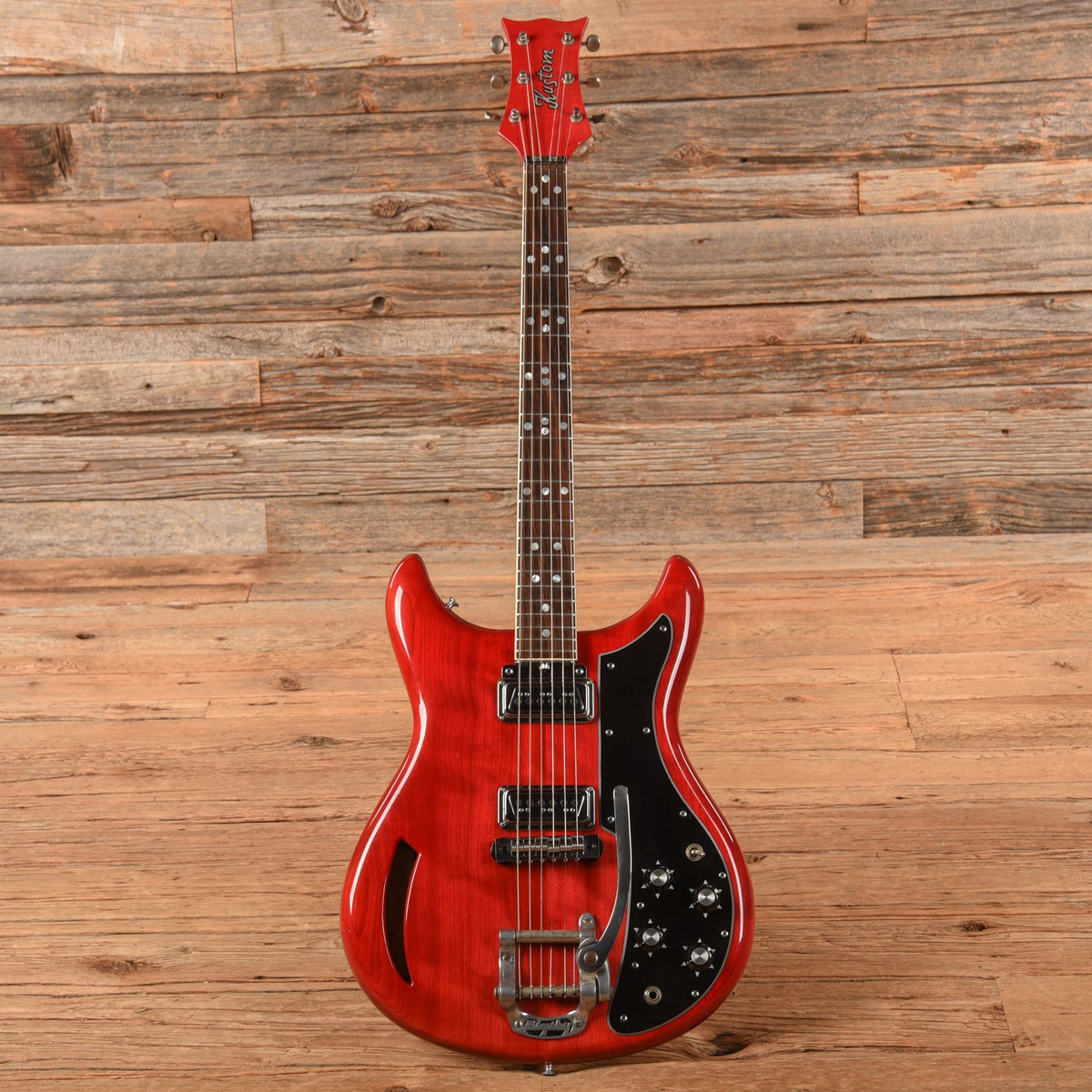 Kustom K200A Cherry 1960s - View 4 | MusicMarket