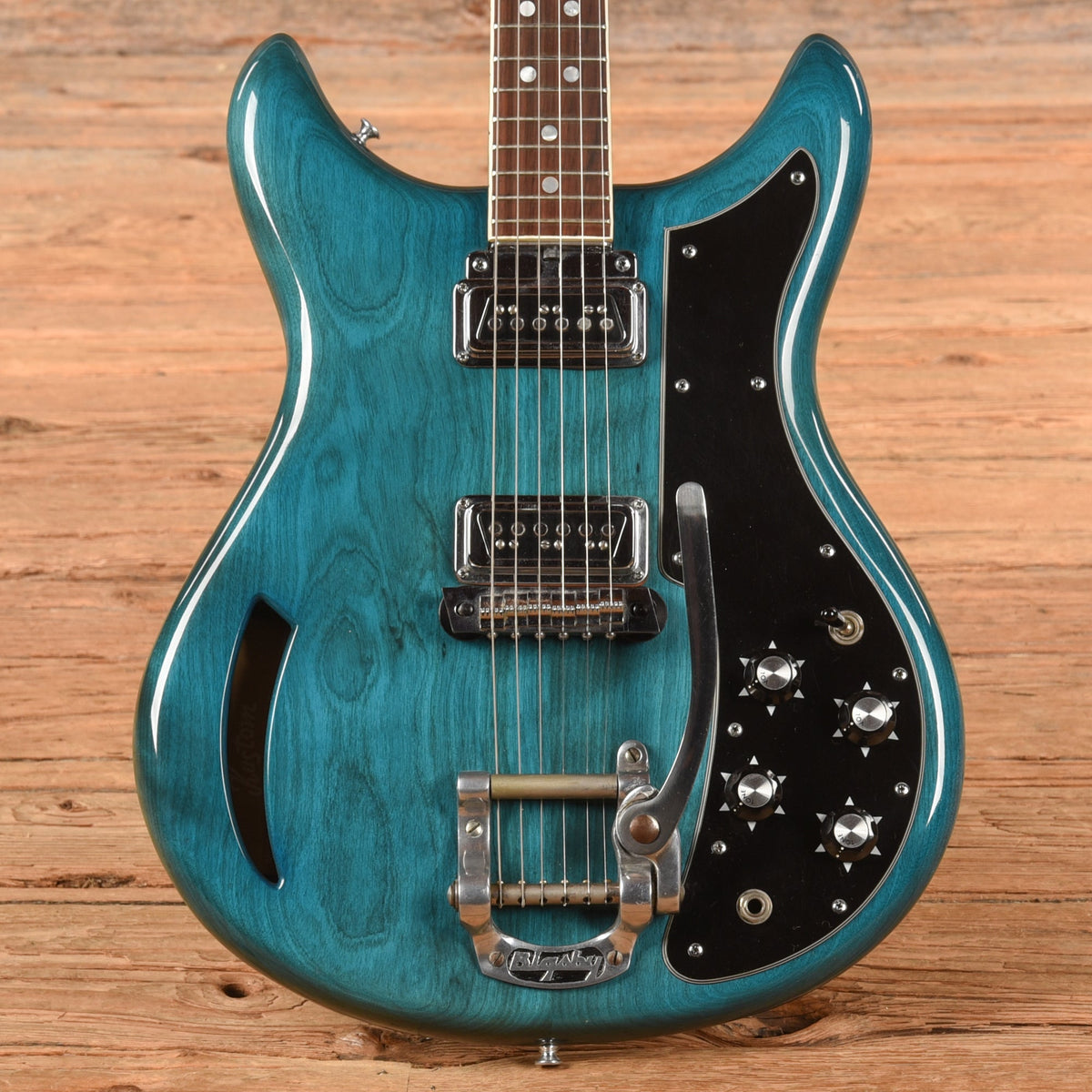 Kustom K200A Teal 1970s - MusicMarket