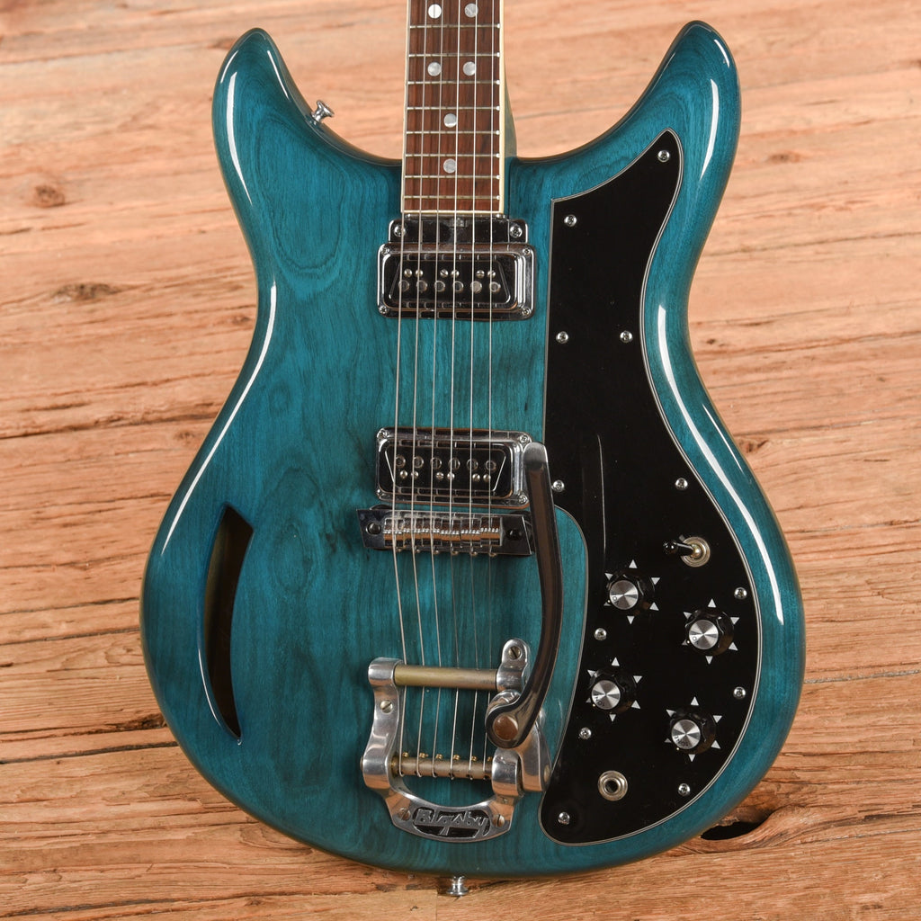 Kustom K200A Teal 1970s - View 2 | MusicMarket